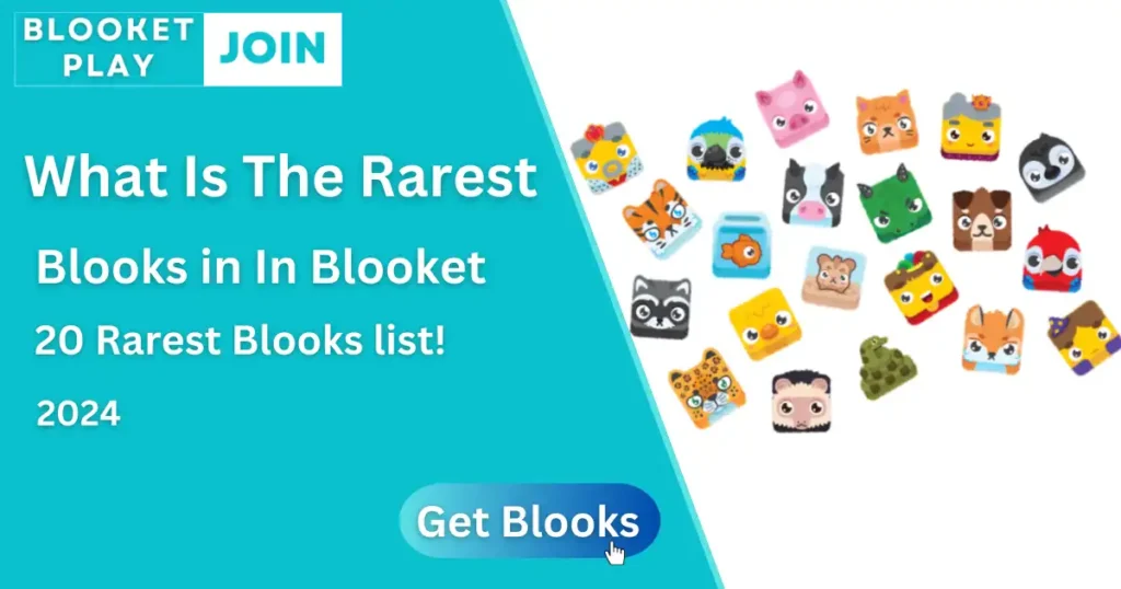 What Is The Rarest Blook In Blooket? 20 Rarest Blooks list!